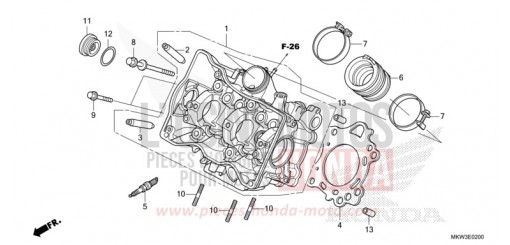 CYLINDER HEAD NC750XDM de 2021